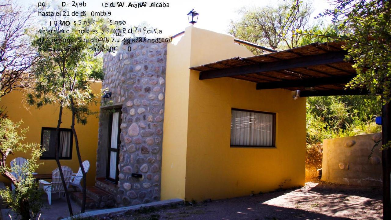 קאפילה דל מונטה Cabanas El Arcano מראה חיצוני תמונה